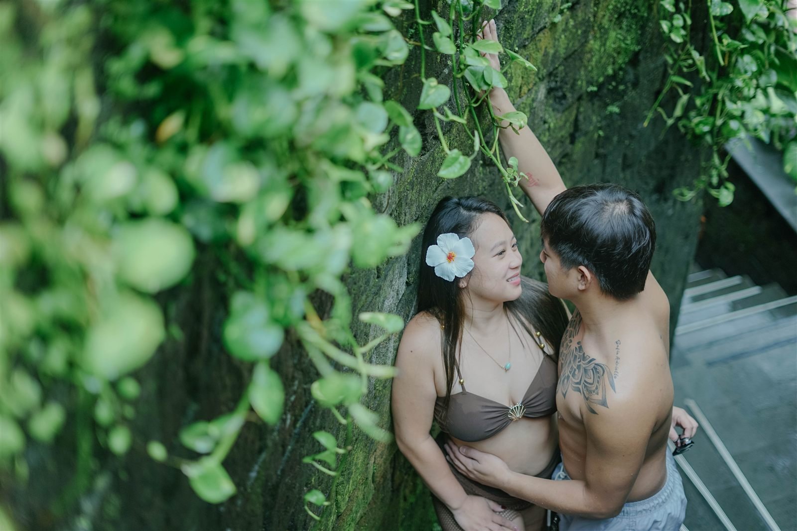 Sesi foto couple di Bali, plat 21