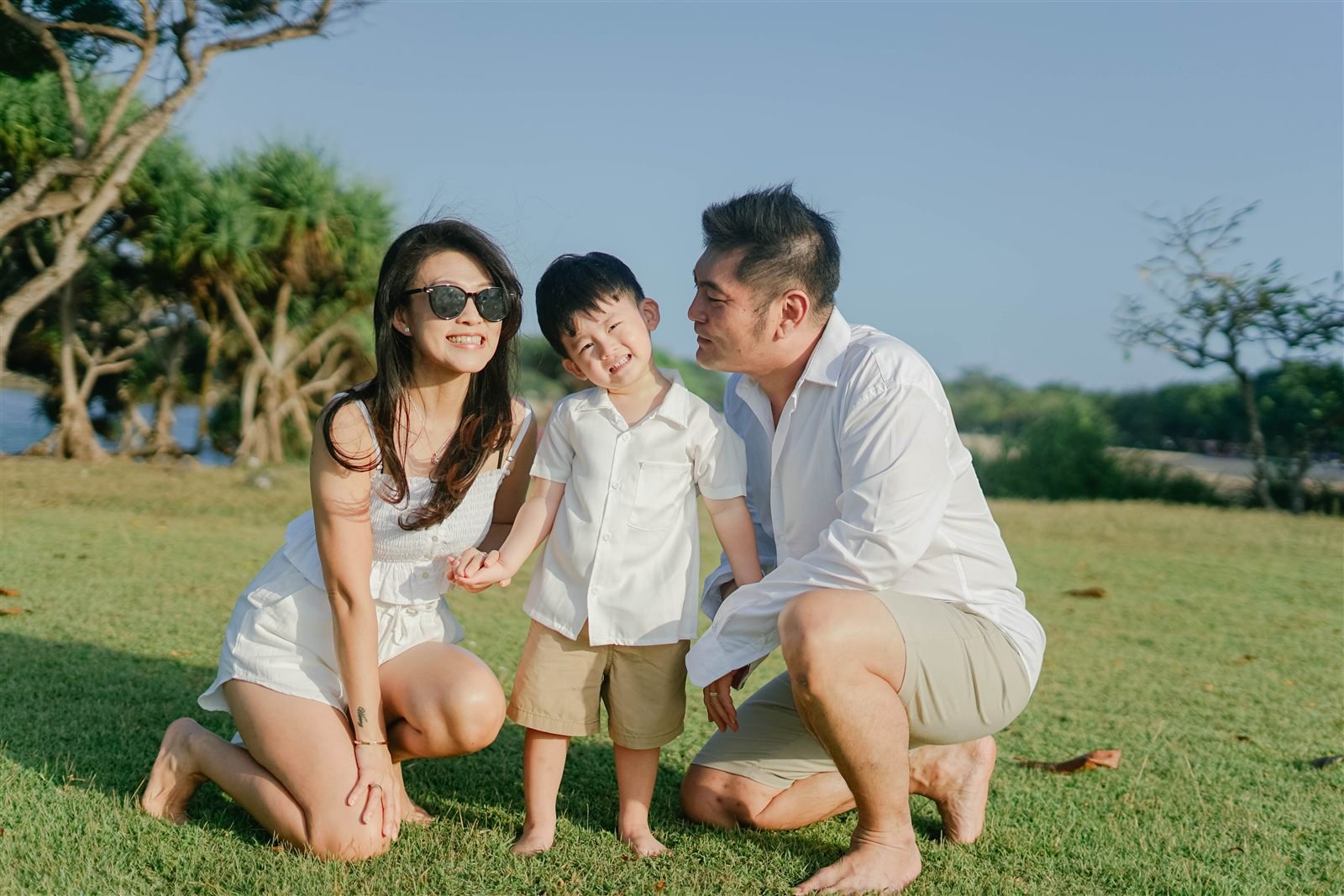 Sesi foto keluarga di Bali, plat 29