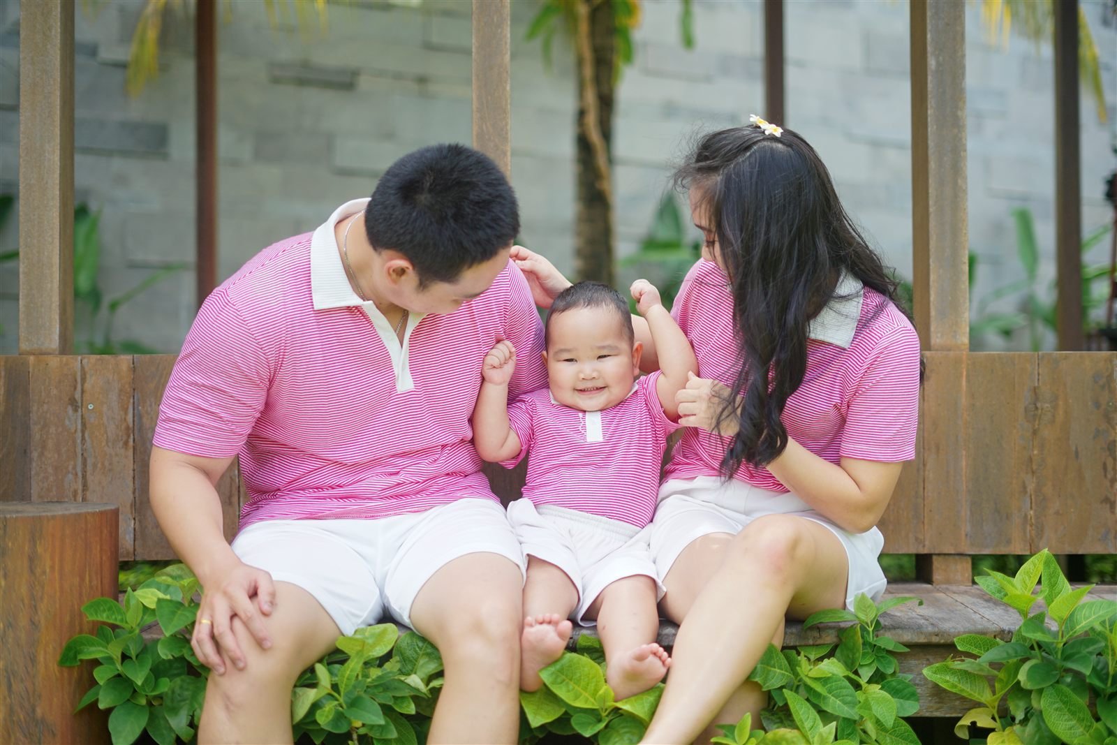 Sesi foto keluarga di Bali, plat 37